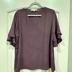 LOFT Purple Women's Blouse